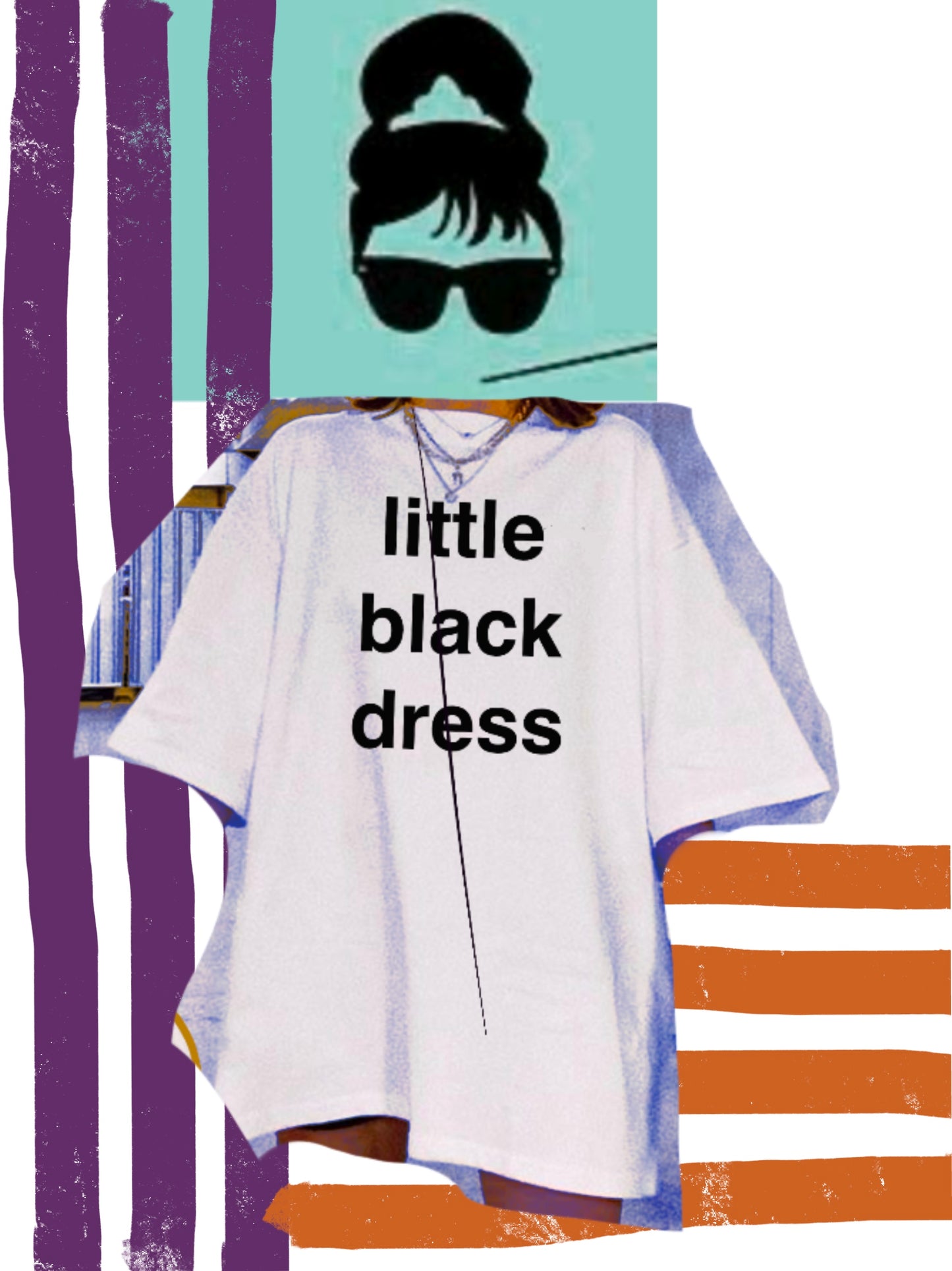 little black dress t-shirt